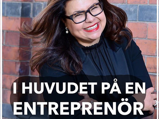 Podden i huvudet på en entreprenör med Edit Künstlicher